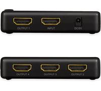 LogiLink 4K/30 Hz HDMI Splitter fin 4x noir