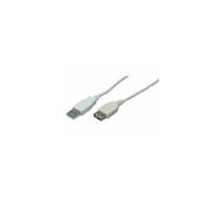 LogiLink 5m USB 2.0 câble USB USB A Mini-USB B Gris