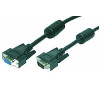 LogiLink 5m VGA câble VGA VGA (D-Sub) Noir