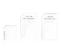 LogiLink AA0047 Adaptateur Sim Card Blanc