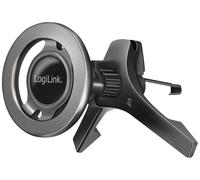 LogiLink AA0167 grille de ventilation Support de téléphone portable pour voiture pivotant à 360°, fixation magnétique
