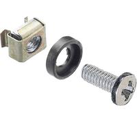 LogiLink Kit de montage M6 pour composants 19" 50 pièces