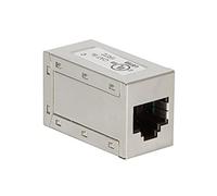 LOGILINK Adaptateur Coupleur Ethernet Cat 6a RJ45 Argent