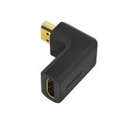 LogiLink - Adaptateur d'angle droit d'HDMI - HDMI mâle pour HDMI femelle - connecteur à 90°