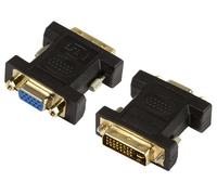 LogiLink Adaptateur DVI 24+5 pins mâle - 15 pins VGA femelle