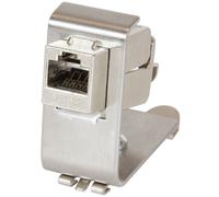 LogiLink Adaptateur pour profilé chapeau pour 1 module Keystone Métal