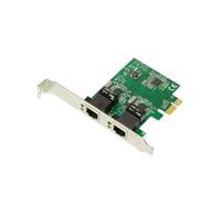 LogiLink - Adaptateur réseau - PCIe 2.0 - Gigabit Ethernet x 2