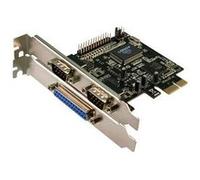 LogiLink - Adaptateur série/parallèle - PCIe - parallèle, série - 3 ports G