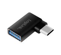 LogiLink Adaptateur USB 3.2, m¿le USB-C-femelle USB-A, noir