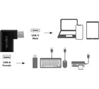 LogiLink Adaptateur USB 3.2 USB-C mâle - USB-A femelle