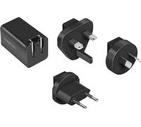 LogiLink Adaptateur USB de voyage USB-C technologie GaN noir