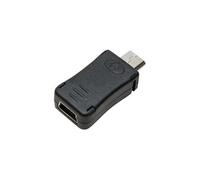 LogiLink - Adaptateur USB - Micro-USB de type B (M) pour mini USB type A (F) - USB 2.0 - noir