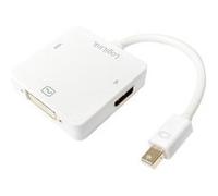 LogiLink - Adaptateur vidéo externe - Mini DisplayPort - HDMI, DisplayPort, DVI G