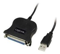 LogiLink Adapter USB to DSUB-25 - Adaptateur parallèle - USB - parallèle G
