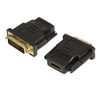 LogiLink Adaptateur HDMI/DVI AH0001 – 1x HDMI femelle / 1x DVI mâle 24+1 – Noir