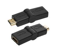 LogiLink AH0011 changeur de genre de câble HDMI Noir