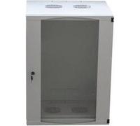 LogiLink Professional W12F64G Boîtier Mural Monobloc 19" Gris