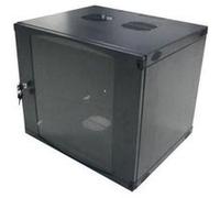 LogiLink - Armoire - montable sur mur - gris foncé, RAL 7021 - 6U - 19 G