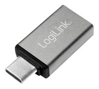 LogiLink Adaptateur USB au0042 C sur prise USB 3.0 Argent