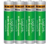 Logilink Batterie Aaa/piles Rechargeables (4x) Vert G