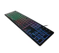 Logilink Beleuchtete TastaturUSB 1.1,Le Regenbogenbeleuch, ID0138 (1.1,Le Regenbogenbeleuch)