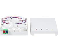 LogiLink Boîte d'épissure FTTH 1x LCD/APC 60 m de câble de pose blanc