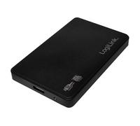 LogiLink – Boîtier externe UA0256 – 2,5" SATA 6Gb/s USB 3.0 sans vis – noir