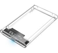LogiLink Boîtier pour disque dur SATA 2,5" USB 3.0 transparent
