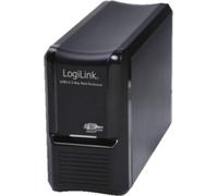 Baie de disques LogiLink UA0154A - 2 Baies (SATA-600) - USB 3.0 - Noir