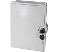 LogiLink Boîtier vide de raccordement FTTH/FTTB pour max. 24 fibres gris clair
