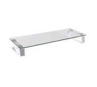 LogiLink Support de bureau en verre pour écran plat 32 – 560×210×80 mm max 20 kg BP0027