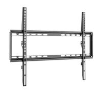 LOGILINK BP0038 SOPORTE DE PARED Para PANTALLA Plana 177,8 CM (70") Negro, Acero INOXIDABLE