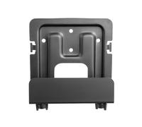 LogiLink BP0049 Kit d'Extension Moniteur Acier Noir (128x46x140mm), Charge Max 1kg, Gestion Câbles, Profondeur Réglable, Visserie Incluse