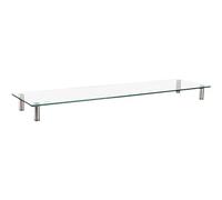 LogiLink Support d'écran plat BP0060 – Autonome, 20 kg, Réglable, Inox/Transparent