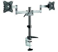 LogiLink BP0077 Dual Support de Bureau pour écran 13?27", Bras 342 mm Noir 3102