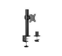 LogiLink BP0103 Support Écran Plat Bureau 17-32" (43.2-81.3cm) Fixation Pince, VESA 75x75/100x100mm, Inclinaison -35/+35°, Rotation 360°, Charge 9kg, Noir