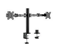 LogiLink BP0106 Support pour écran 2 Compartiments 17-32" Longueur du Bras réglable Noir