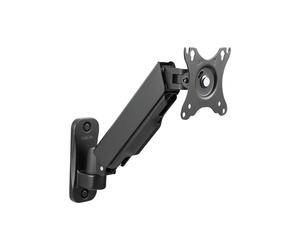 LogiLink BP0144 Support Mural Orientable pour Écran 17-32" (43-81cm), VESA 75/100mm, Charge Max 9kg, Inclinaison -45°/+90°, Rotation 360°, Noir