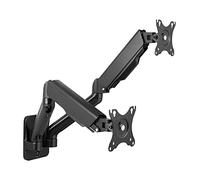 LogiLink Support mural double BP0146 pour écrans 17-32" avec ressort à gaz 90-540 mm