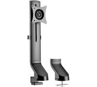 LogiLink BP0161 Support de table pour écran 1 Écran(s) noir rotatif, réglable en hauteur, inclinable, mobile