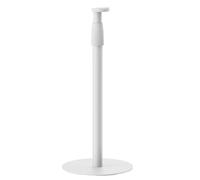 LogiLink BP0208W Support de Haut-Parleur, pour SONOS Era 100 & 300, Hauteur : 682 à 1068 mm, Max 5 kg, Blanc