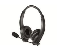 LogiLink BT0060 Micro-casque supra-auriculaire Bluetooth Stereo noir ordinateur