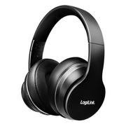 LogiLink BT0053 Casque Audio Bluetooth V5.0 avec réduction Active du Bruit et boîte de Transport
