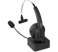 LogiLink Casque mono Bluetooth BT0059 avec station de charge et micro Noir Standard