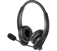 LogiLink BT0060 Micro-casque supra-auriculaire Bluetooth Stereo noir ordinateur
