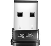 LogiLink Clé Bluetooth BT0066 – Bluetooth 5.3, double mode (EDR+BLE), LED, portée jusqu'à 20 m
