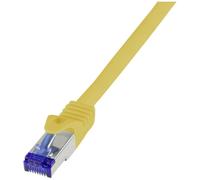 Logilink C6A027S RJ45 CAT 6a S/FTP 0.50 m Yellow Pack of 1