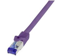 Logilink C6A029S RJ45 CAT 6a S/FTP 0.5m Purple 1 piece