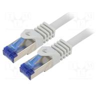 LogiLink Câble patch Ultraflex RJ45 C6A052S Cat.6A S/FTP 2,0 m gris