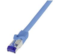 Logilink C6A056S RJ45 CAT 6a S/FTP 2.00m Blue Pack of 1